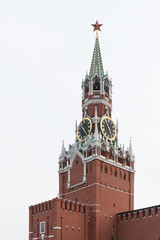 Fototapeta na wymiar The Kremlin clock