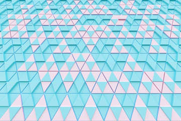 Abstract background of polygonal shapes