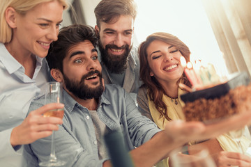 Friends birthday party