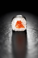 Maki Sushi Roll with Salmon