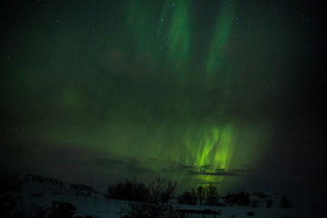 Polarlicht über Island