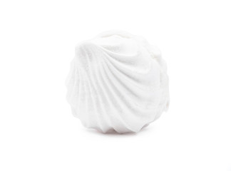 Vanilla zephyr isolated on white background