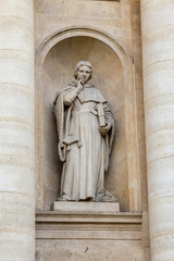 Fototapeta premium Classical marble sculpture with book