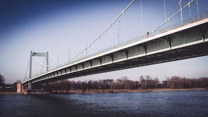 Fototapeta premium Bridge over the rhine 1