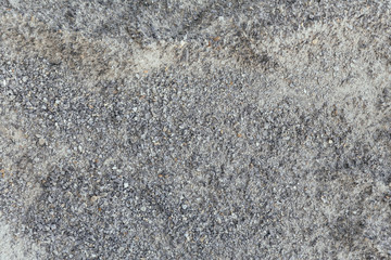 Concrete floor texture with small stone and dust in Sa Pa, Vietnam.