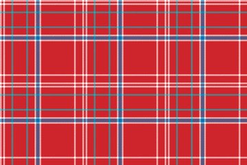 Red background check fabric texture seamless pattern