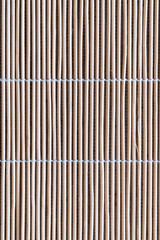 Texture mats made of young bamboo for background. Reed mat