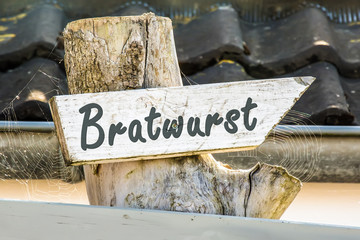 Schild 247 - Bratwurst
