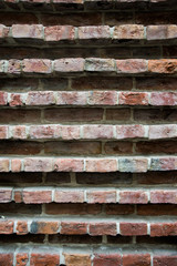 Red Horizontal bricks pattern 