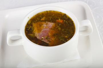 Lamb soup