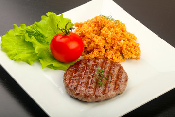 Burger cutlet