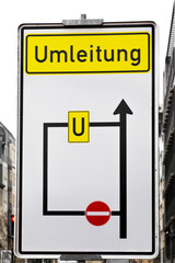 Umleitungswegweiser