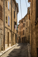 Stadt und Schloss Entrecasteaux, Var, Brignoles