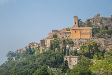 Fototapeta premium Panorama i stare miasto Eze, Cote d Azur, Francja