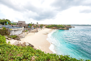Dream Beach on Nusa Lembongan, Bali, Indonesa.