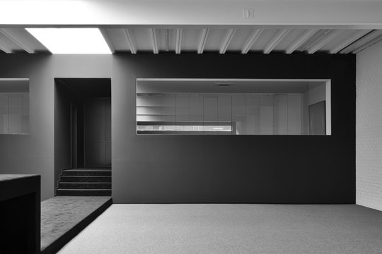 empty minimalist office