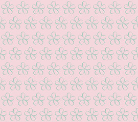 Vector flower seamless pattern background.  texture for backgrounds. seamless texture for wallpapers, textile, wrapping. Eps 10.