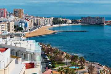 Seaside of Torrevieja city. Costa Blanca. Spain