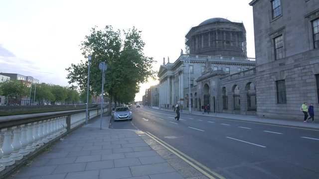 Inns Quay in Dublin