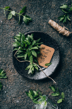 Fresh peppermint