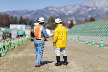 道路工事・現場監督