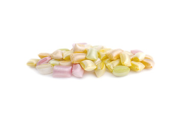 Candy.Candies isolated on white background.