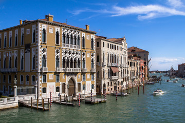Fototapeta na wymiar Palazzo Cavalli Franchetti in Venice