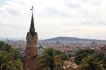 View of Barcelona from Park Guell