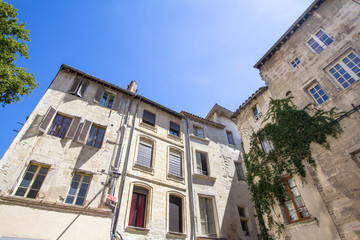 Old buldings in Avignon, France