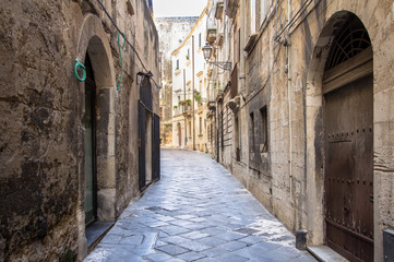 Ortigia Alley, Syracuse, Sicily, Italy