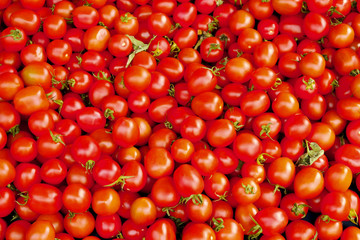 Spring summer detox vegetable diet. Close up of harvest pile. Supermarket stand of clean and shiny vegetables assortment.