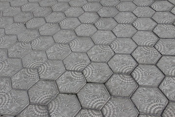 Gaudi Tiles in Barcelona