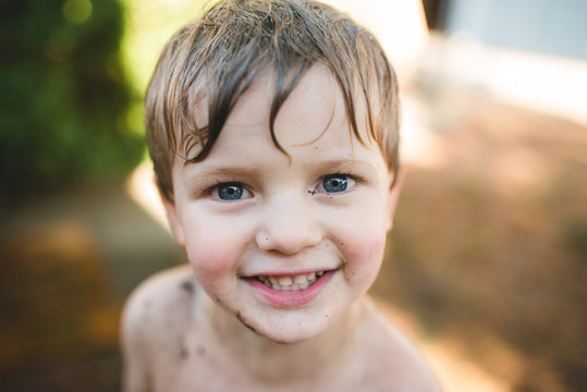 Portrait of a wild man