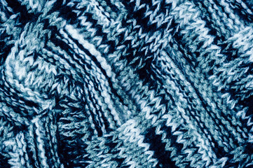 Texture of knitted sweater