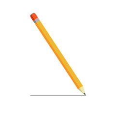 pencil. vector illustration on white background