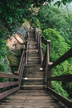 Pha Mo E Dang in Khao Pra Wihan National Park,Thailand