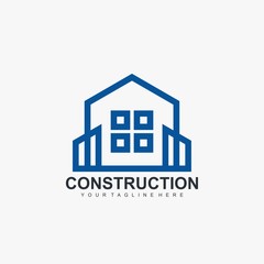 Home construction logo element.