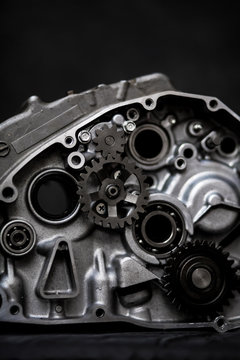 Transmission internal view