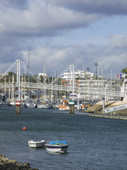 Hafen in Lagos an der Algarve