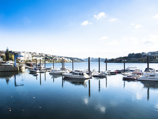 Hafen in Lagos an der Algarve