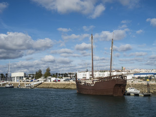 Hafen in Lagos an der Algarve