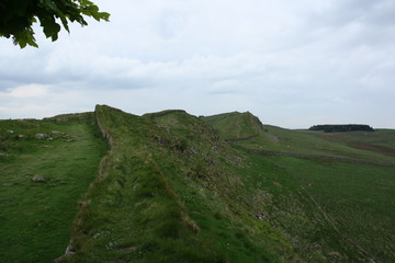 Fototapeta na wymiar Hadrian's Wall, Northumberland, UK