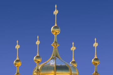 Fototapeta na wymiar The Catherine Palace, Tsarskoye Selo, Pushkin, Saint-Petersburg, Russia