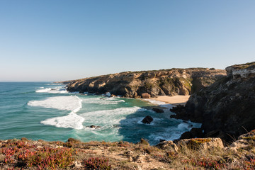Fototapeta na wymiar Portugal Algarve ocean landscape