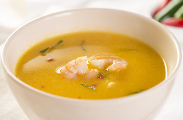 caldo de camarão