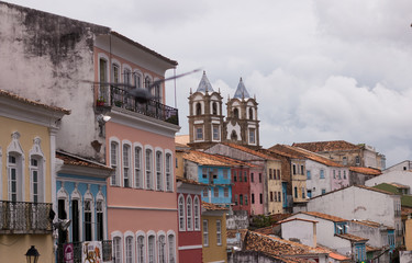 Fototapeta na wymiar Pelourinho historic center of Salvador Bahia