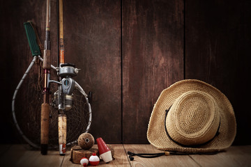 Fishing background © soupstock