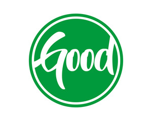 circle good text icon typography typographic creative writing text image