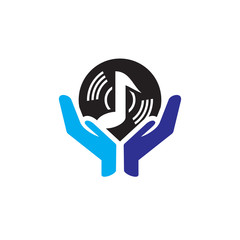 Music Care Logo Icon Design