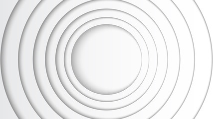 Abstract grey circle layers paper cut cover design.For business flyers template,book covers and material design.Vector illustration.